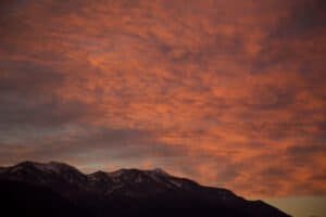 Montagne, Nouvelle-Zélande, contraste, ciel, sky